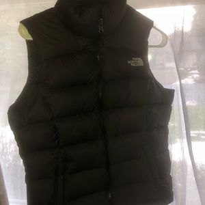 Black North Face Vest